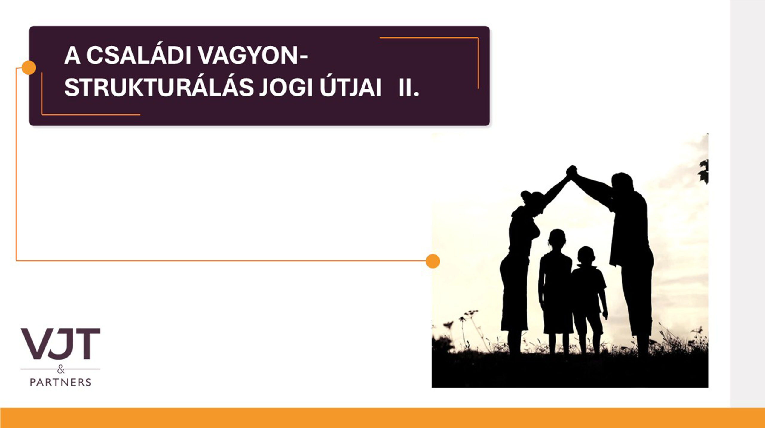 A családi vagyonstrukturálás jogi útjai II